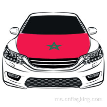 100 * 150cm Bendera Tudung Bendera Kerajaan Morocco Car Hood